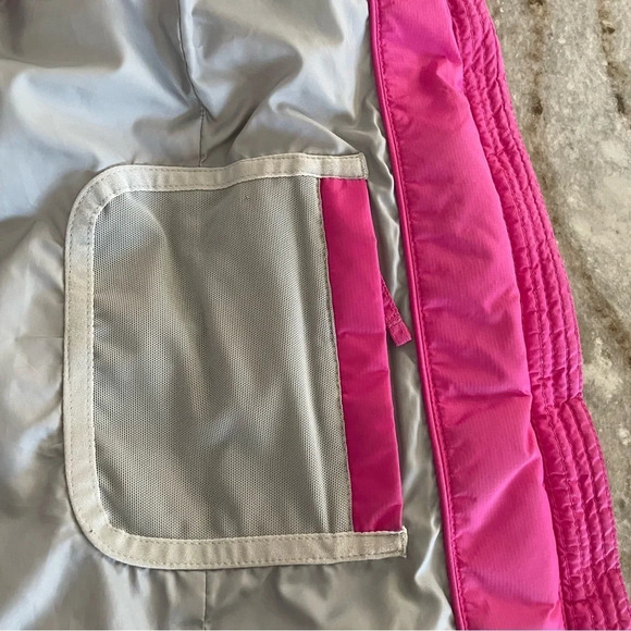 L.L. Bean 80% Goose Down Puffer Vest Pink Women Small - Picture 4 of 8